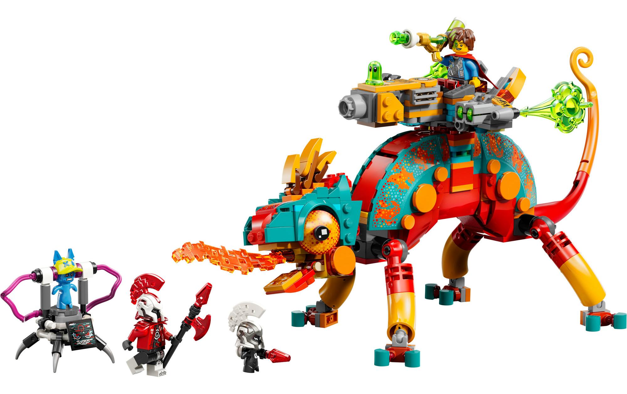 DreamZzz Mateos Feuer-Chamäleon 71492Spielset mit Fantasy-Tier