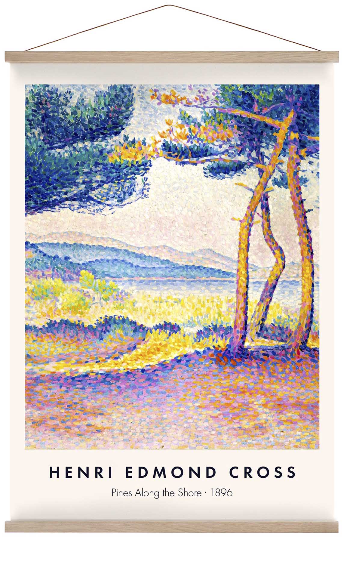 Kiefern am Ufer von Henri Edmond Cross