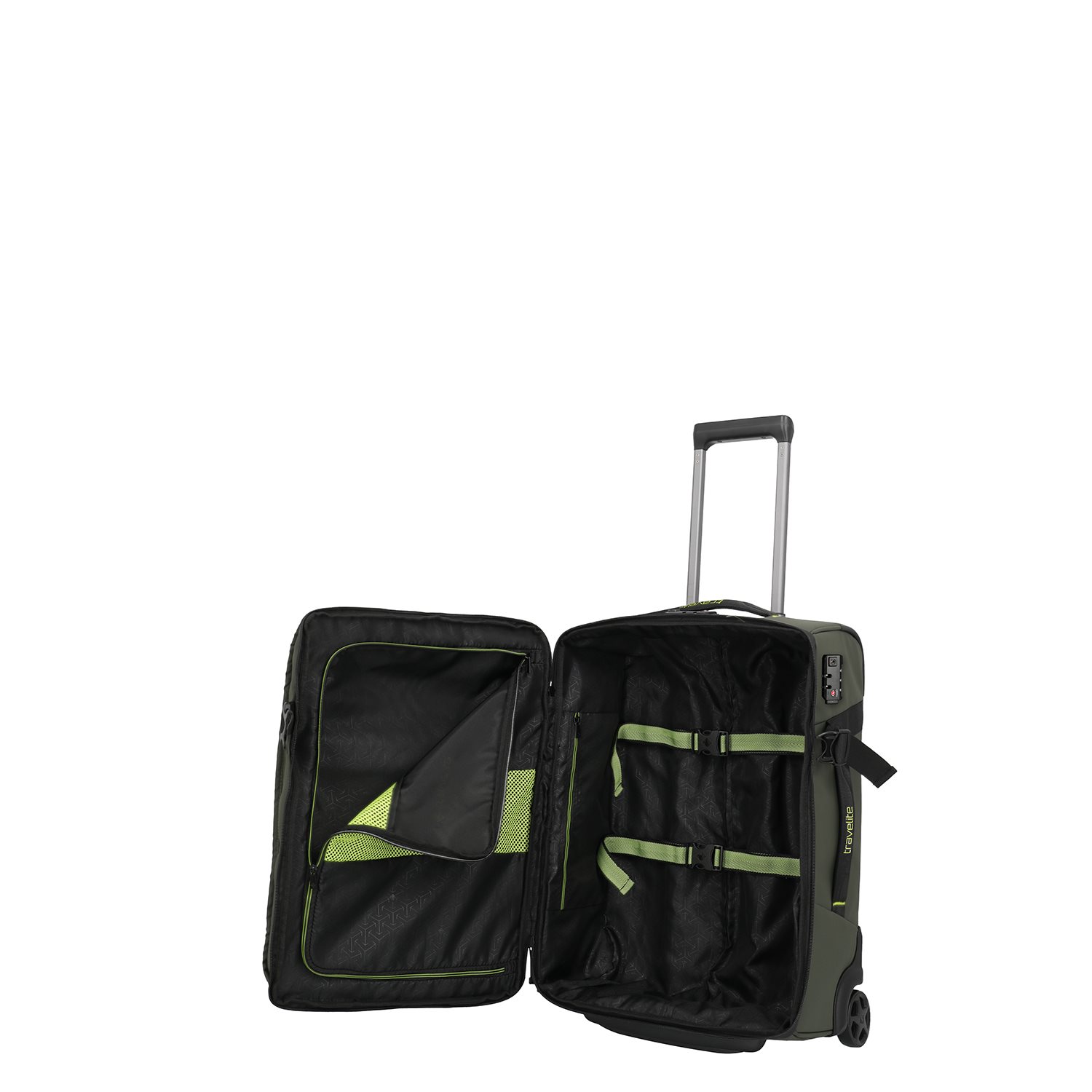 Travelite Briize Wheeled Duffle S khaki
