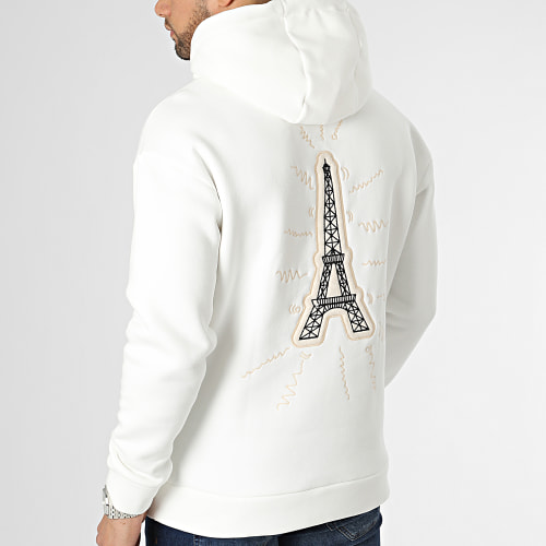 Sweat Capuche Blanc