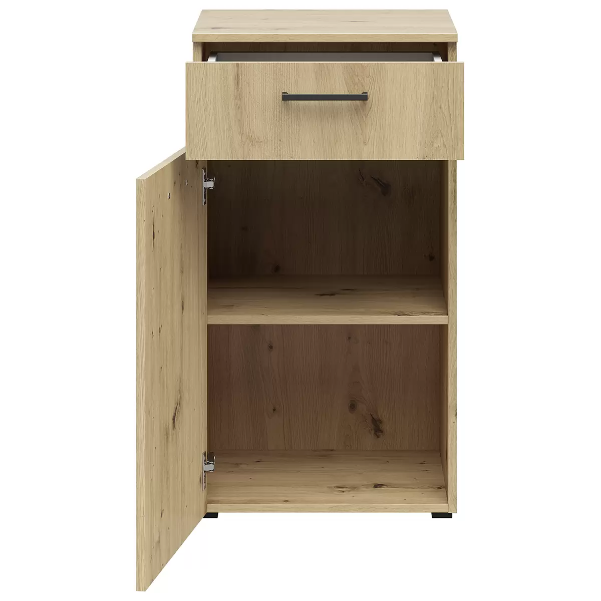 Kommode 1T1L Cabinet Artisan Eiche