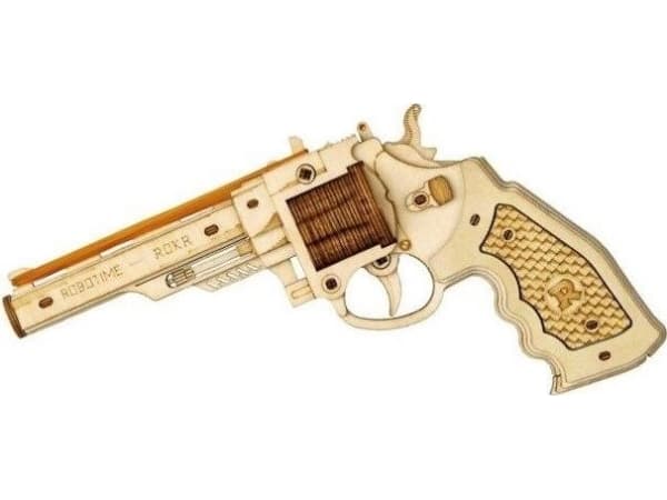 Robotime-teknologi ROBOTIME trelekepistol montert M60-pistol