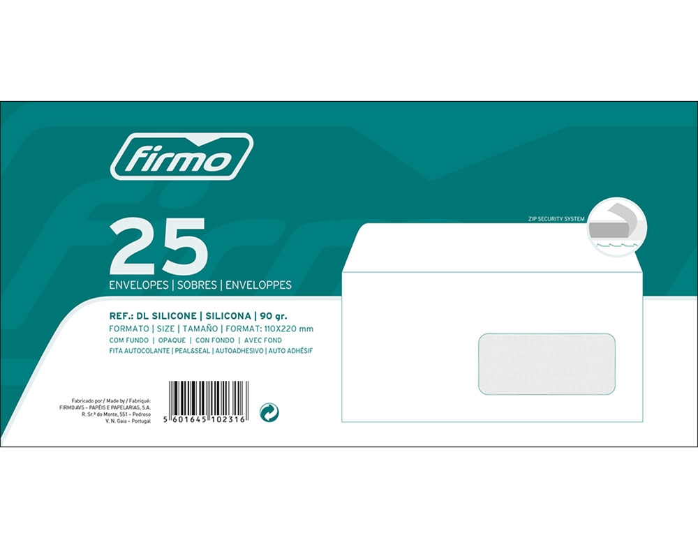 ENVELOPES SILICONE 25 UNIDADES