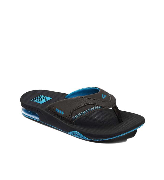 KIDS FANNING BLACK/BROWN/BLUE BLACK-BROWN-BLUE
