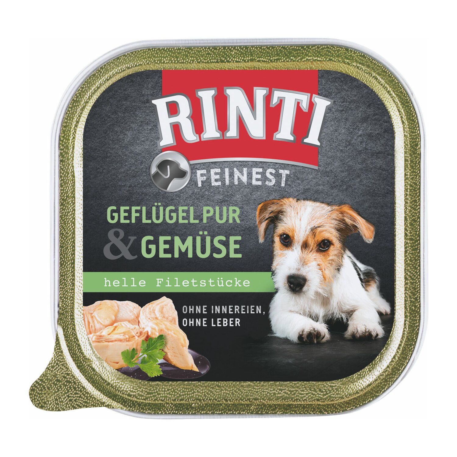 RINTI Nassfutter Feinest  - 150g - Geflügel/Ente