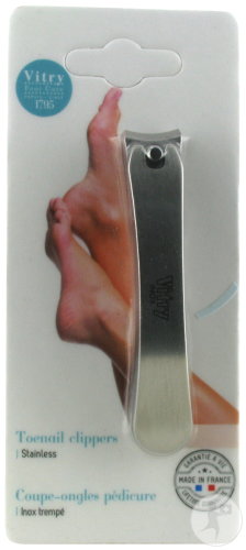 Vitry Classic Pédicure Coupe-Ongles Inox 1 Pièce (1056I)