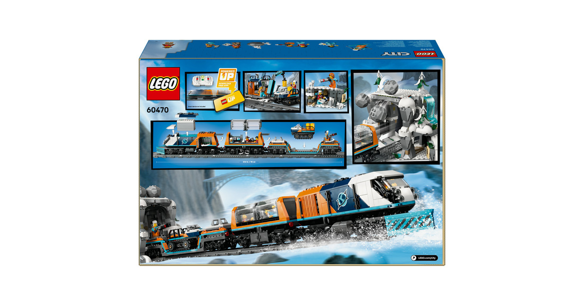 LEGOCity - Onderzoekstrein op de Noordpool Constructiespeelgoed  (60470)