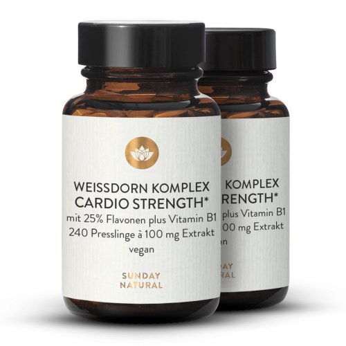 Sunday Natural Products  Weißdorn KomplexCardio Strength