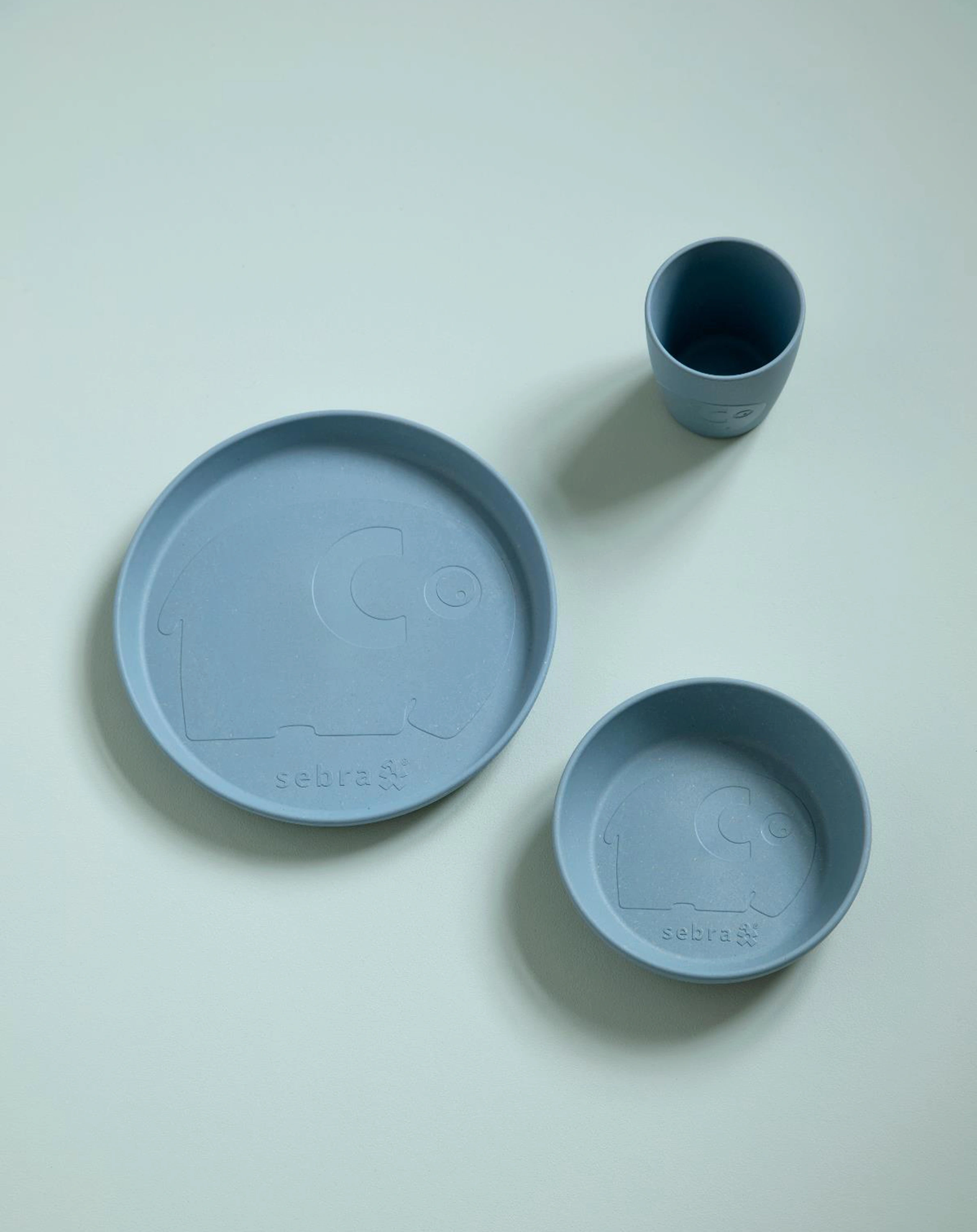 Geschirr-Set MUMS 3-teilig in powder blue