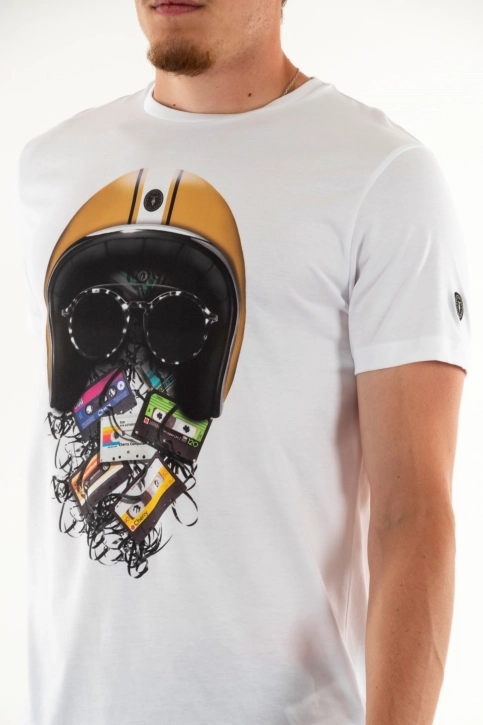 Tee shirt Le Temps Des Cerises lebron 1001 white