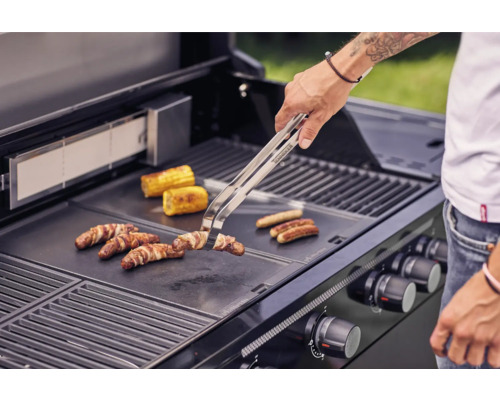Tenneker® Grilltang, Grillspatel, Grillgerei, Keukentang, 37 cm, Roestvrij staal