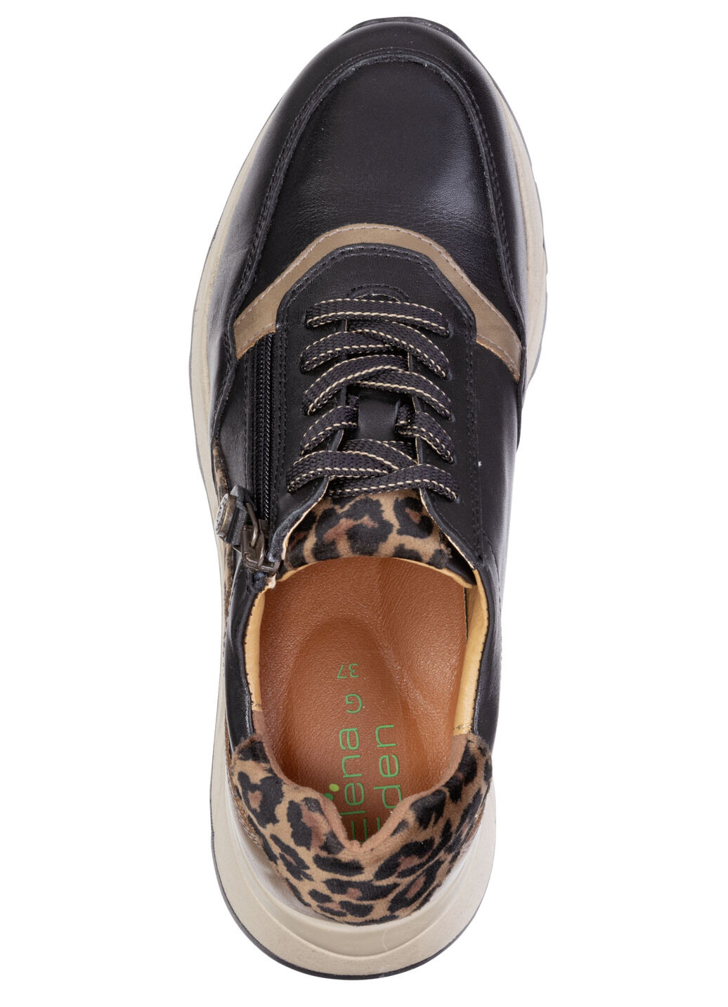 ELENA EDEN, trendige Damen-Sneaker, Weite G, mit herausnehmbarem Fussbett