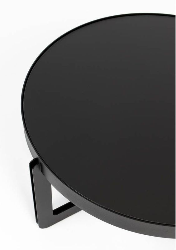 Zuiver - Centre - Salontafel - Rond - 68 cm - Zwart