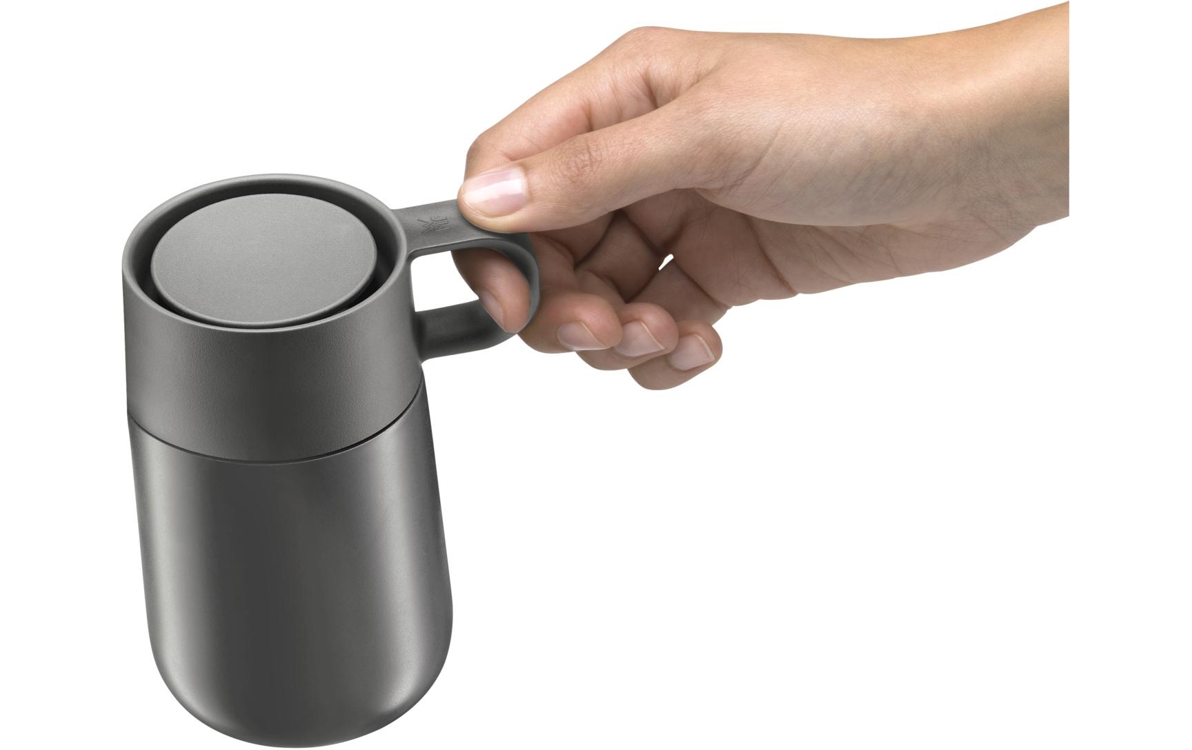 Thermobecher Impulse Travel Mug 300 ml, AnthrazitIsolierbecher mit Automatikverschluss für unterwegs