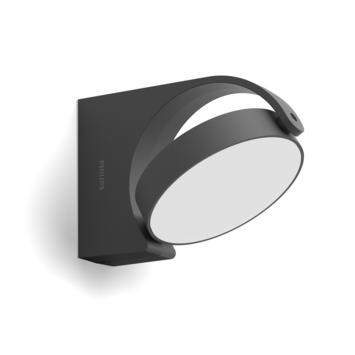 Philips wandlamp buiten Mimosa antraciet