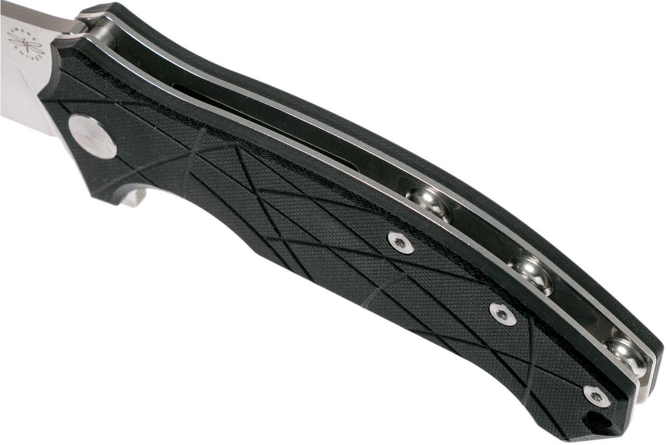 Amare Knives Coloso, black G10, zakmes