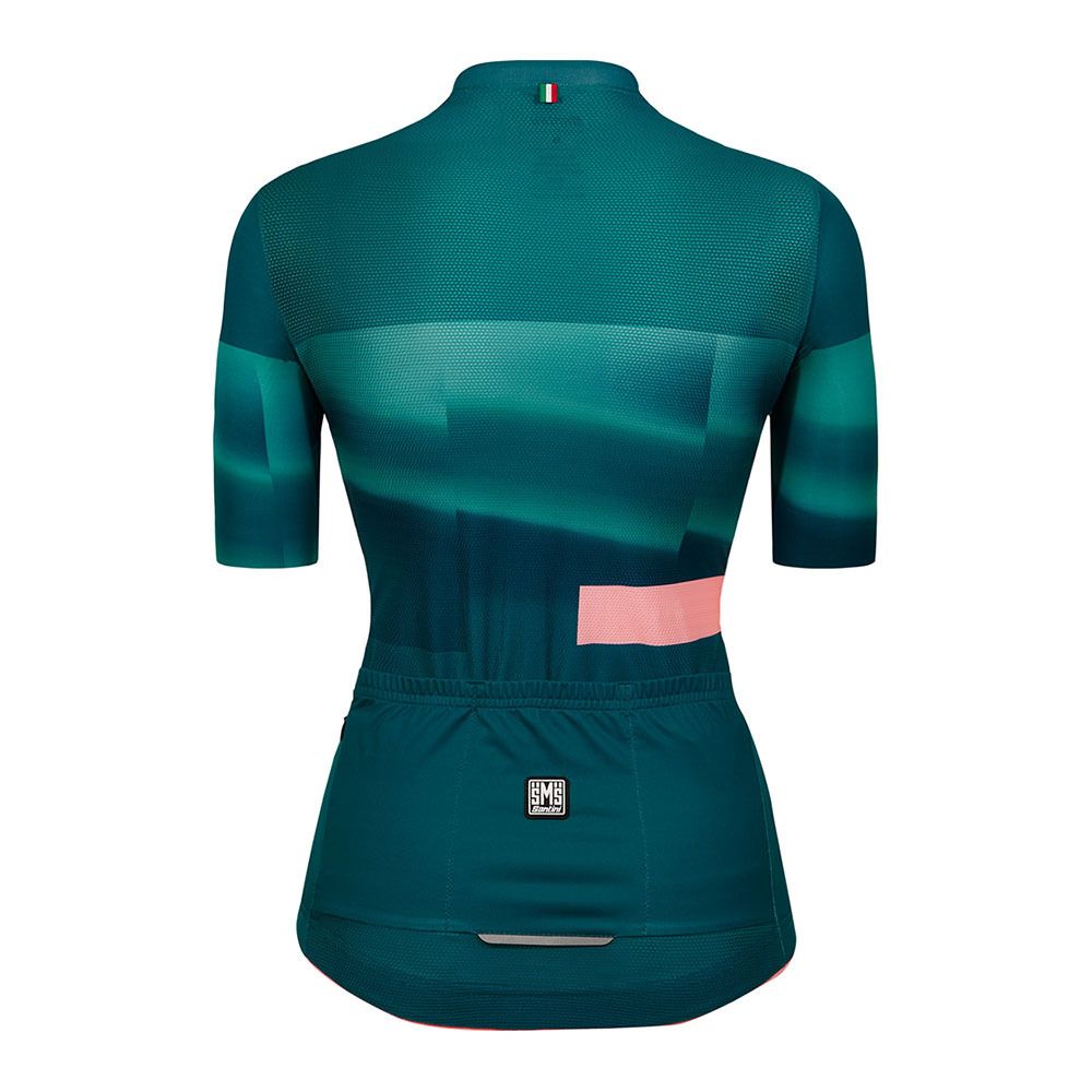 Santini MIRAGE - Maillot Femme pétrole