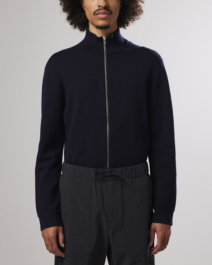 NN07 Luis Full Zip 6430 Blå