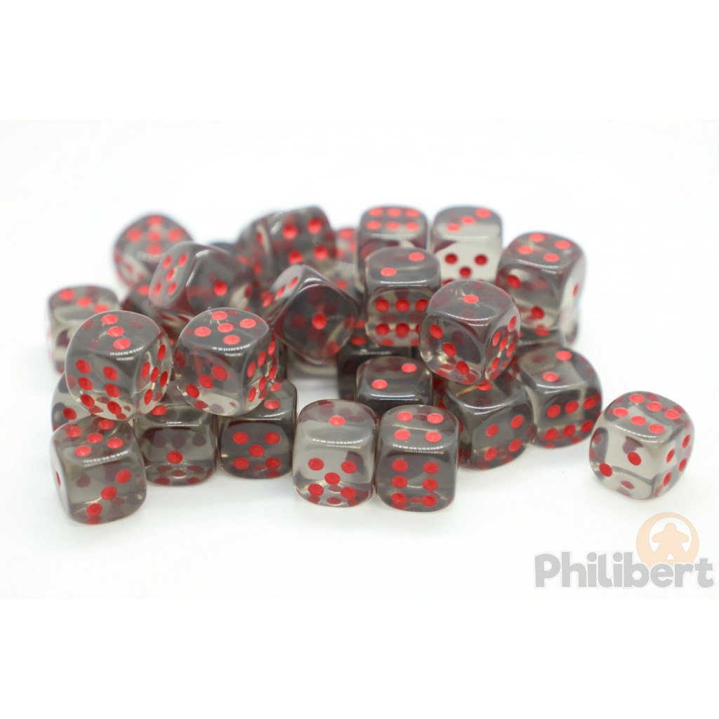 Set de 36 Dés Chessex : Translucides