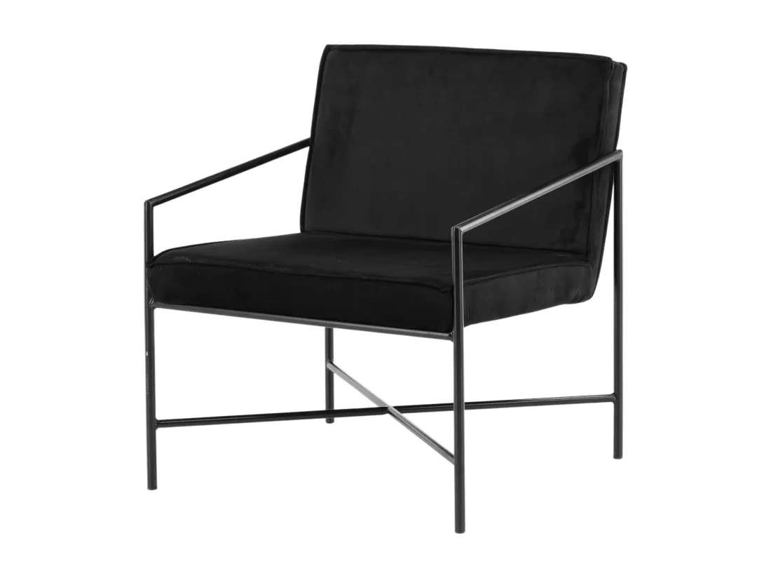 Fauteuil RAKEL AC 1NOS 66x65x78 Noir