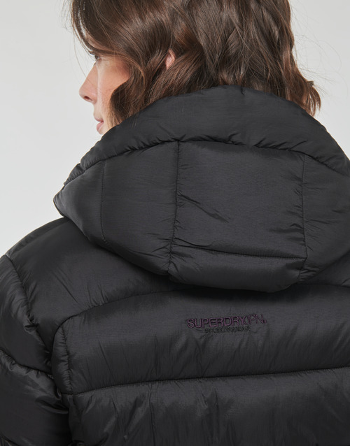 Superdry - SPORTS PUFFER BOMBER JACKET - Noir