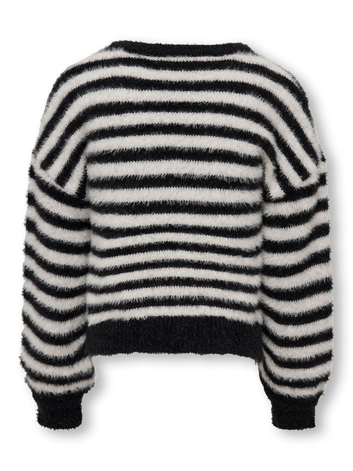 KOGNEWPIUMO Strickpullover Black