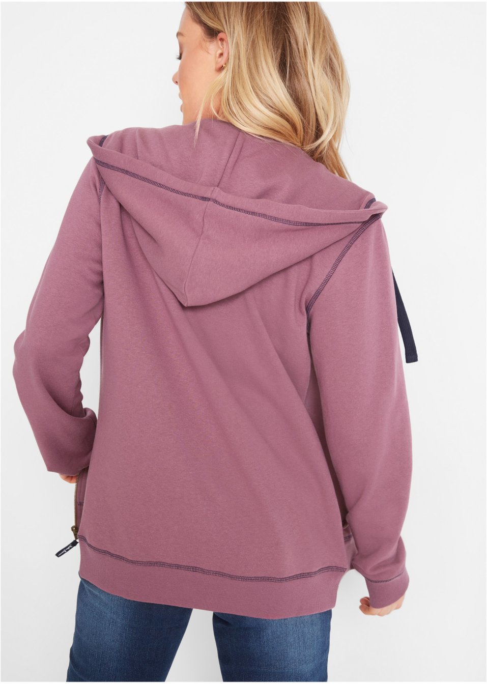 Gilet sweat-shirt à capuche