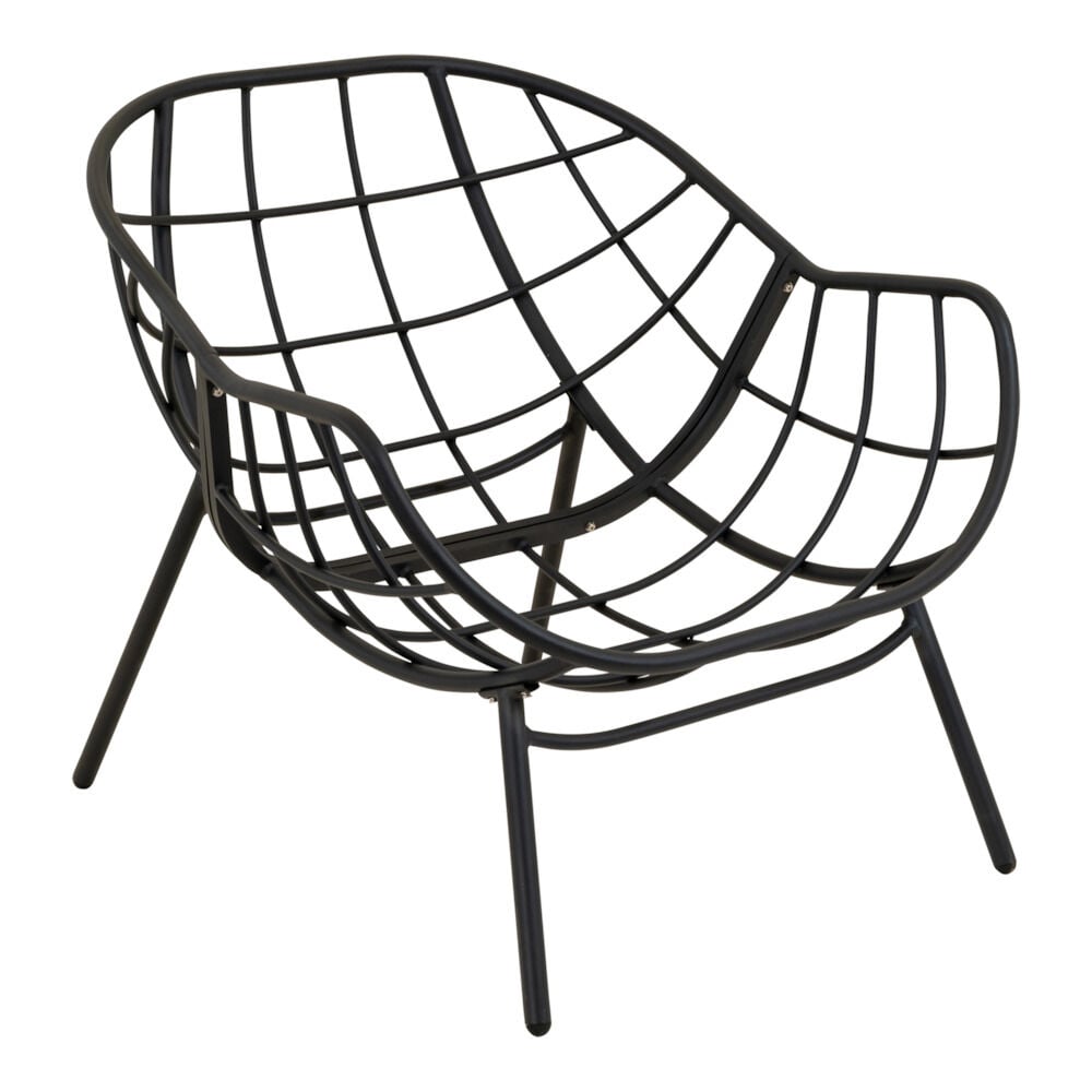Lesli Living Cozy - Relaxstoel - Grijs - 1x101x87 cm