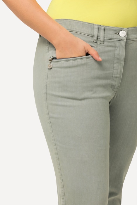 7/8-Stretchhose Mony, Zipptaschen, Stretchkomfort