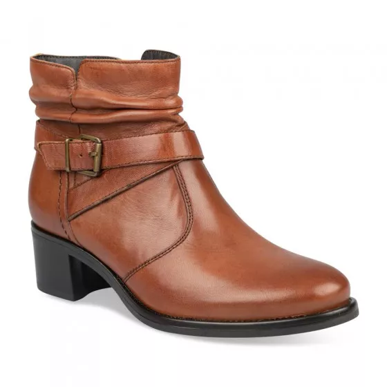 Bottines MARRON MEGIS ELEGANT
