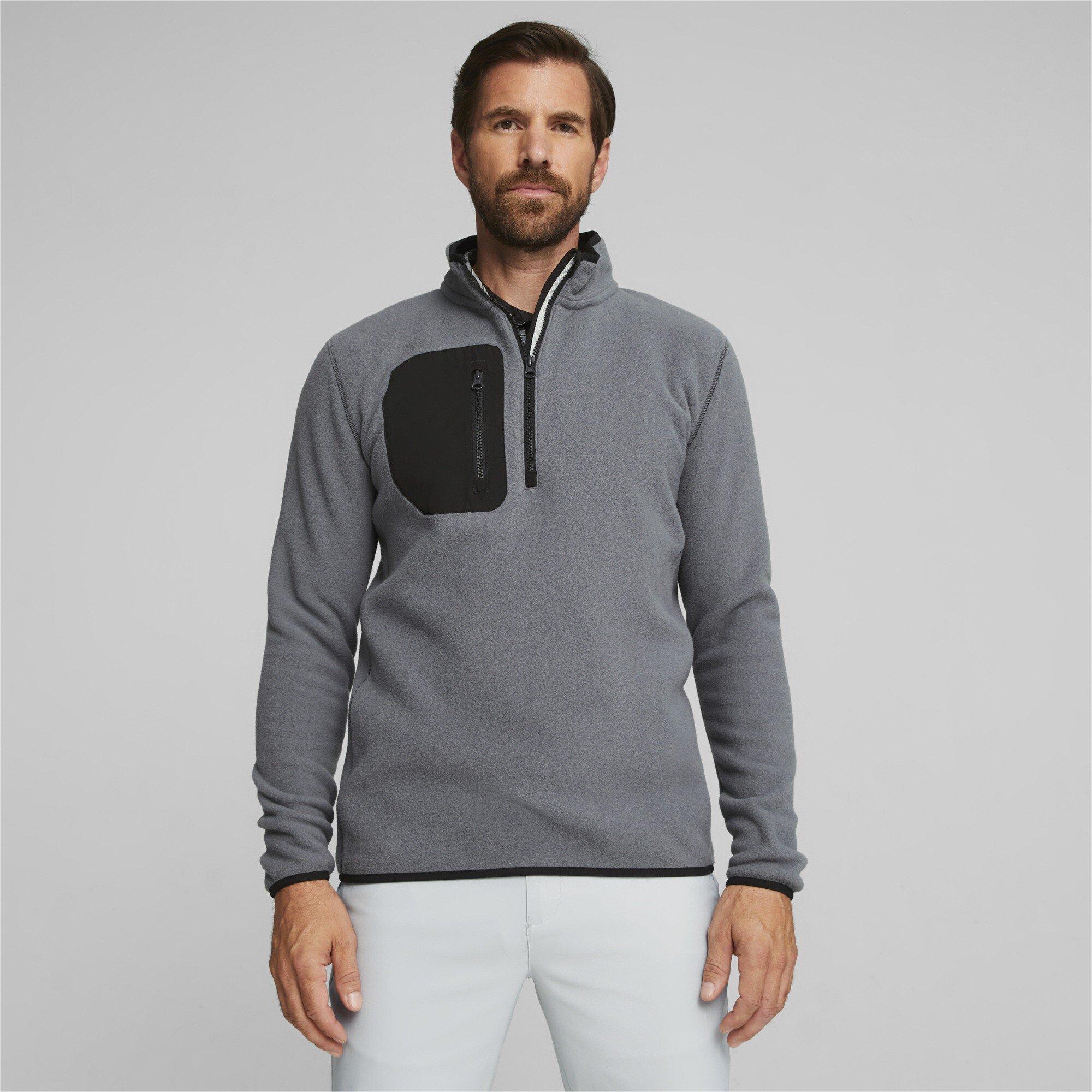 Puma Puma Fleece 1/4 Zip Baselayer Top Mens