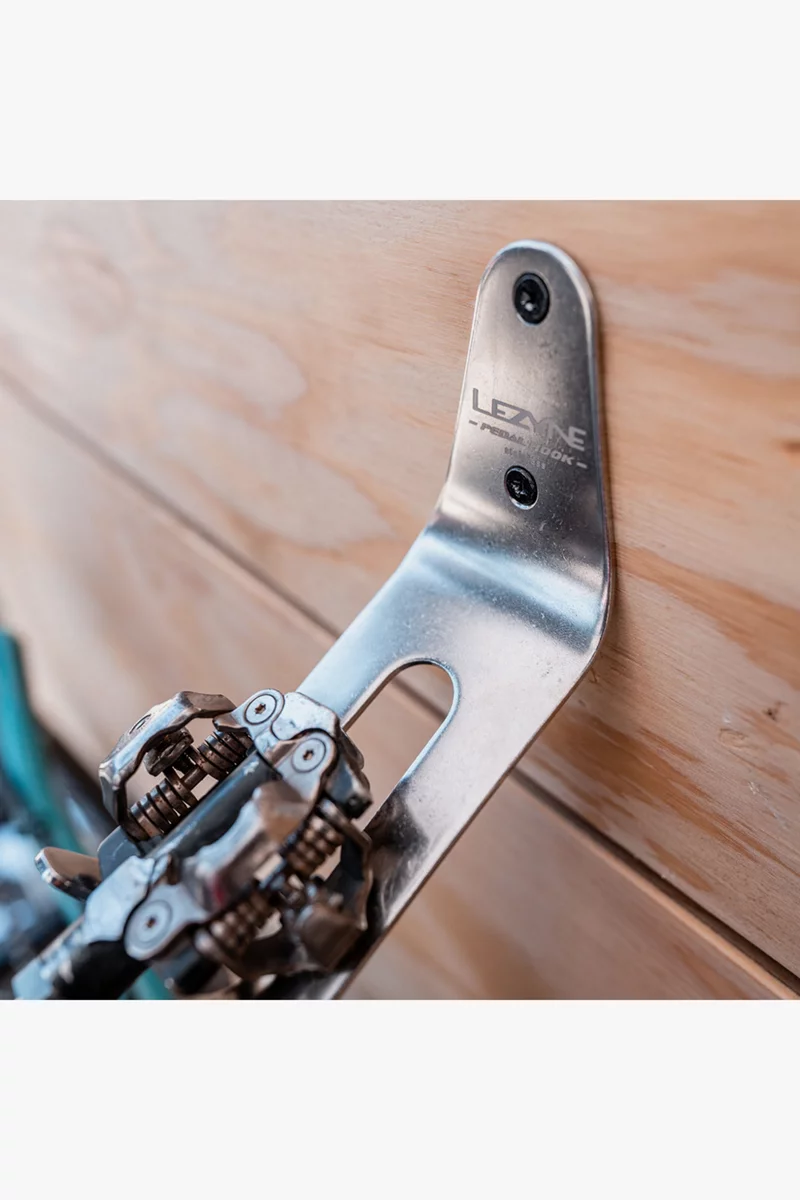 Lezyne Stainless Pedal Hook Fahrrad Wandhalterung