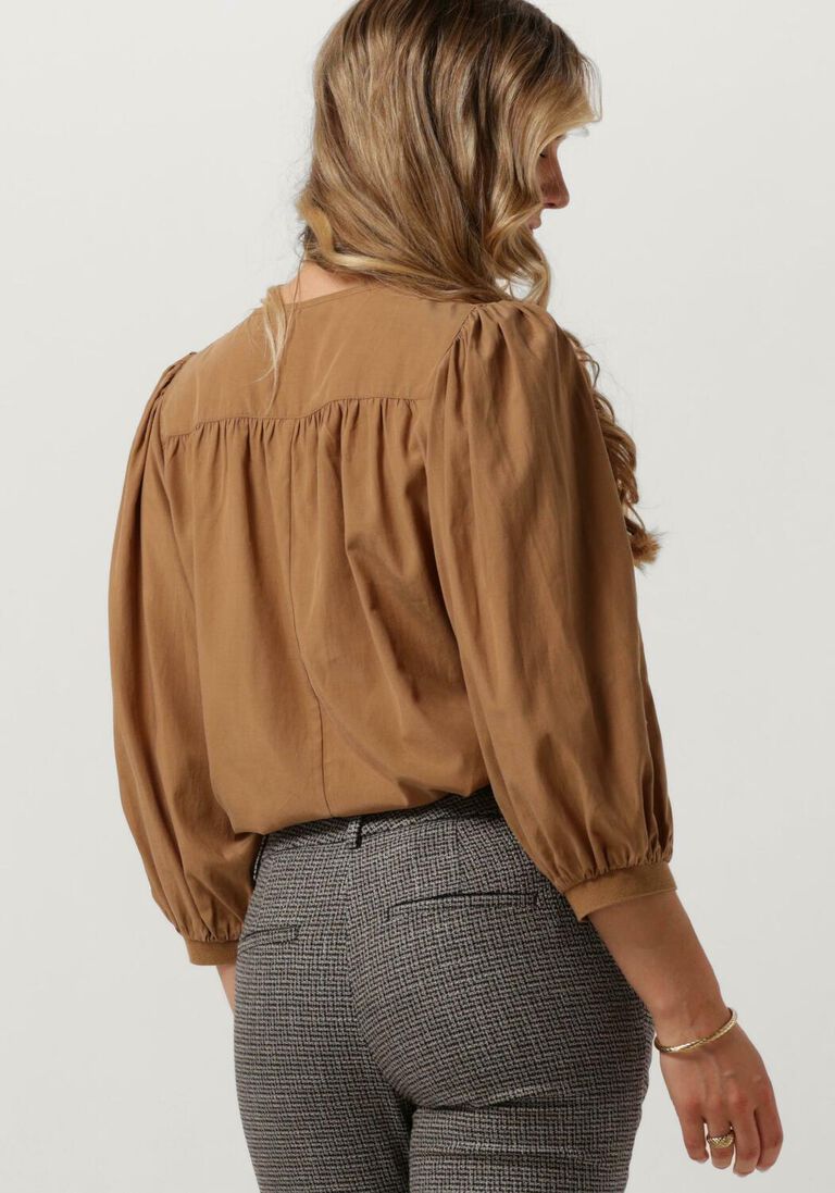 SUMMUM bruine summum top top short sleeves modal blend