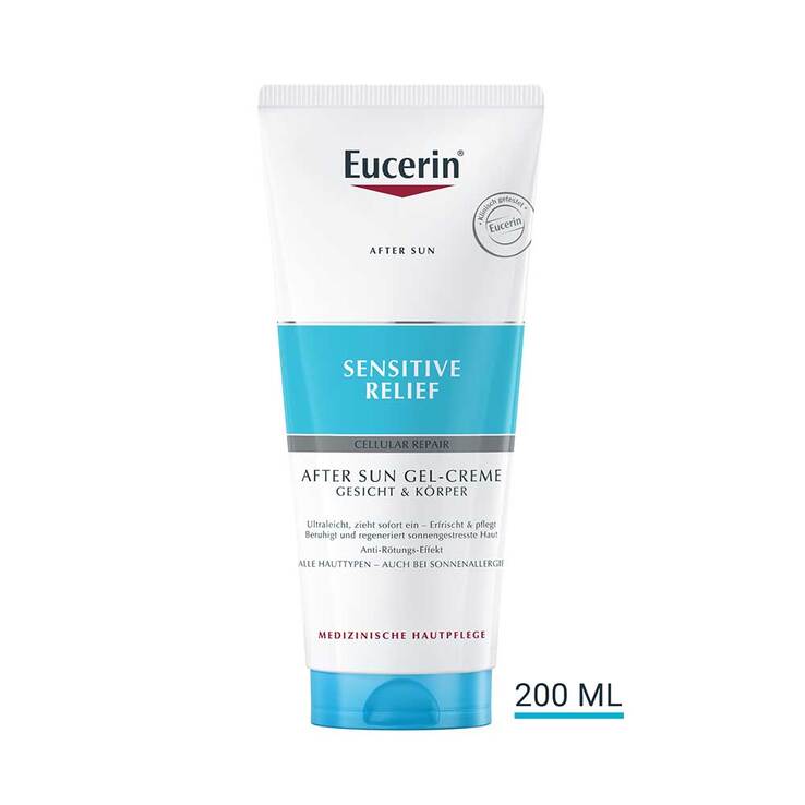 Eucerin Sun After Sun Sensitive Relief Gel-Creme, 200 ml