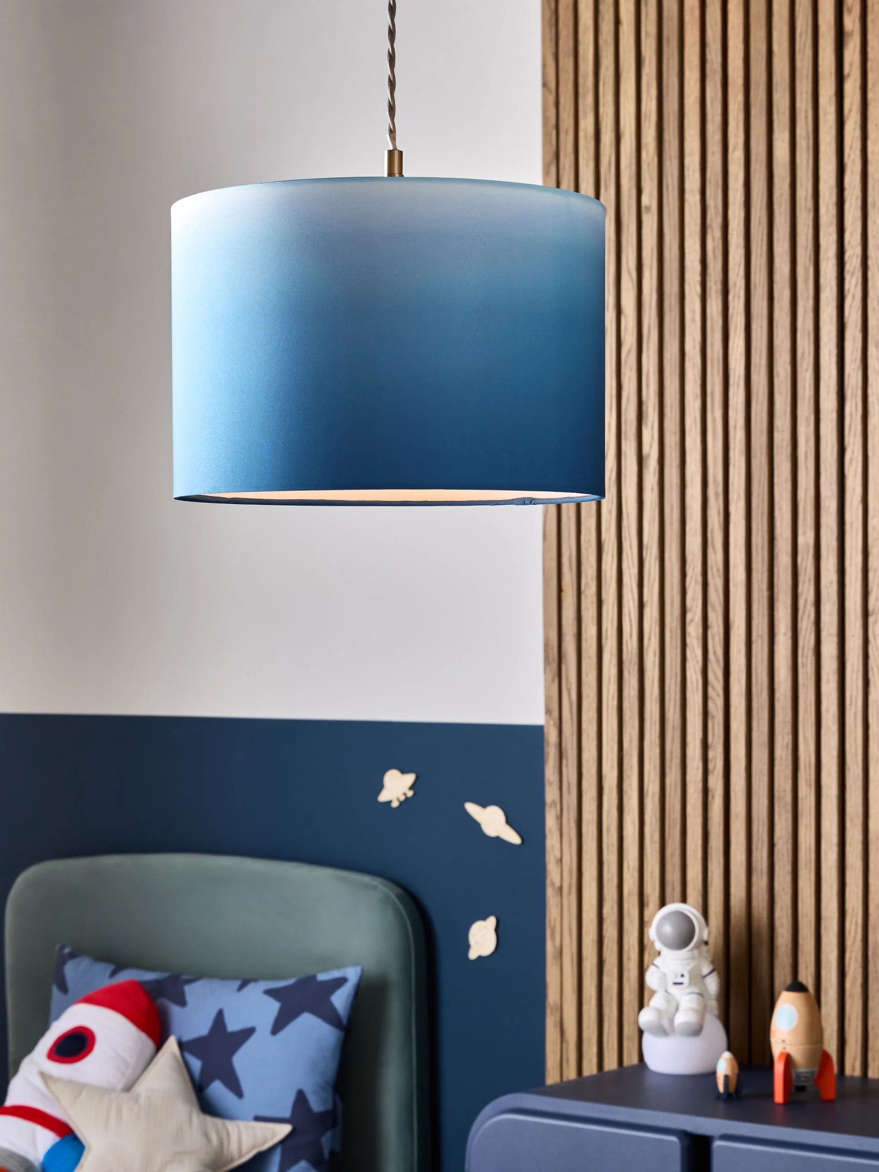 Easy Fit Ombre Pendant Lamp Shade