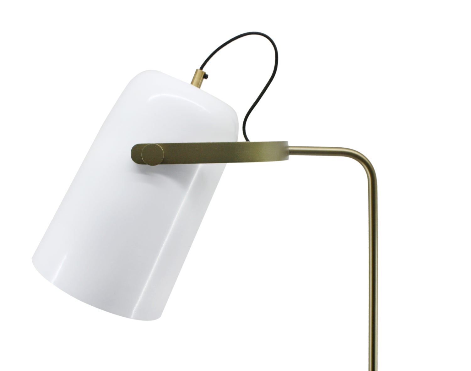 Minimalistische staande lamp in wit, Scandinavisch design, woonkamer, 135 cm | Woonkamer/eetkamerlamp