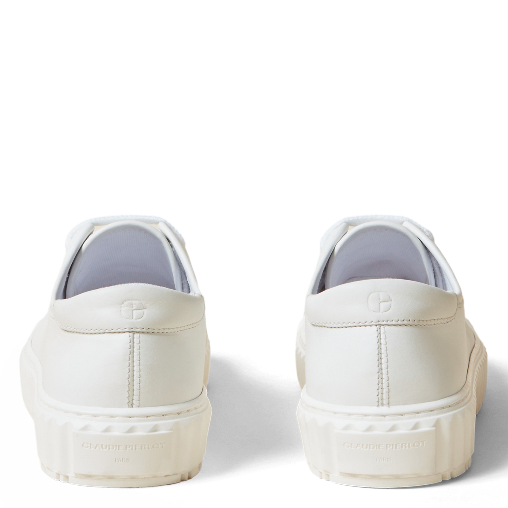 Baskets basses en cuir | Blanc