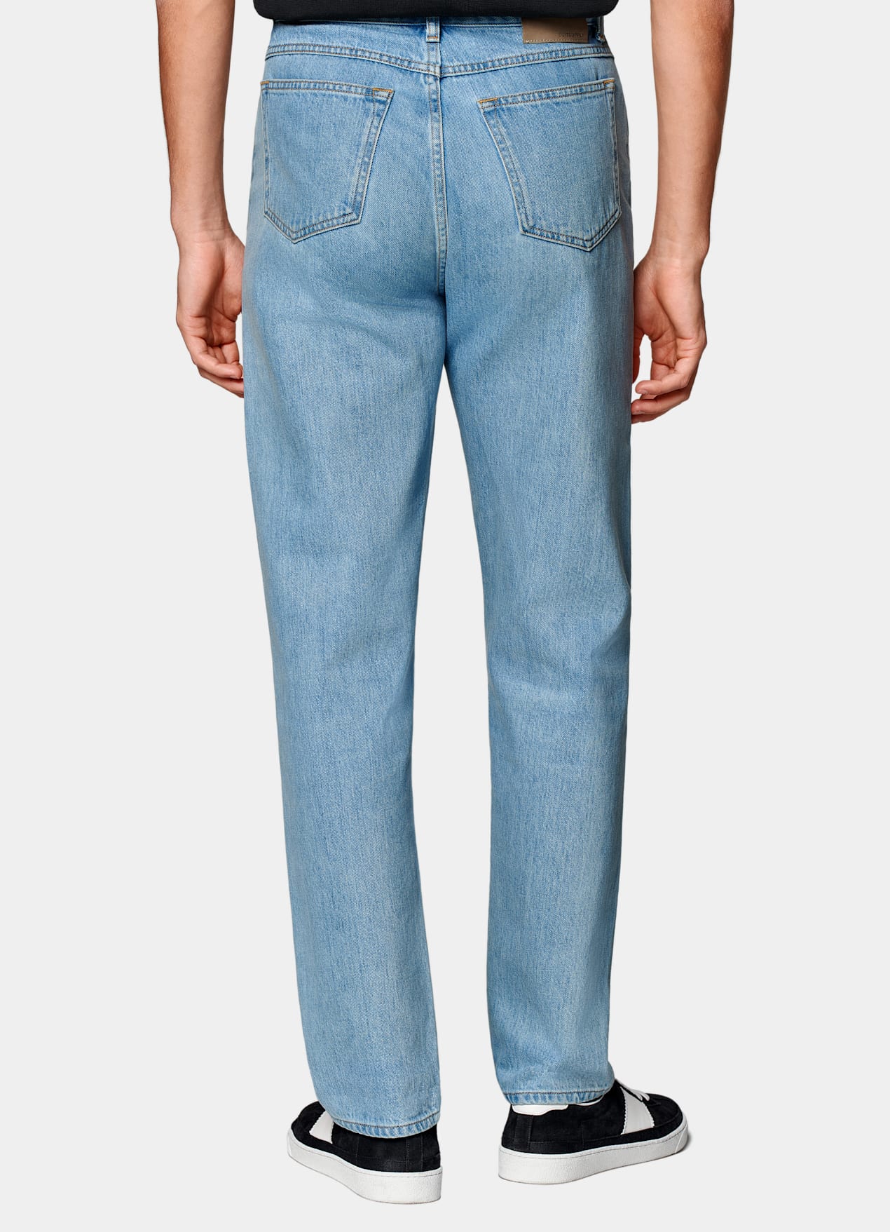 Jean Straight Leg bleu clair