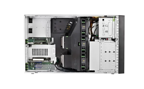 Fujitsu PRIMERGY TX2550 M5 - Server - tower 4U - 2-vejs - 1 x Xeon Silver 4214 / op til 3.2 GHz - RAM 16 GB - SATA - hot-swap 2.5
