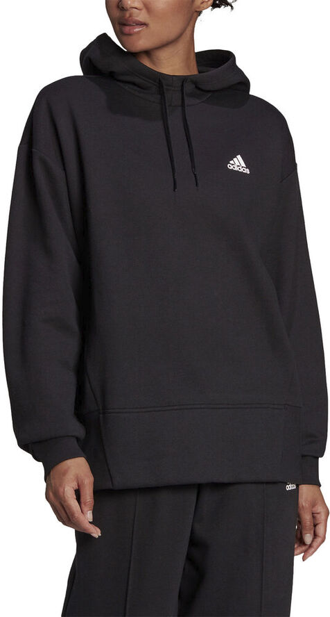 adidas Essentials Studio Fleece hættetrøje Sort