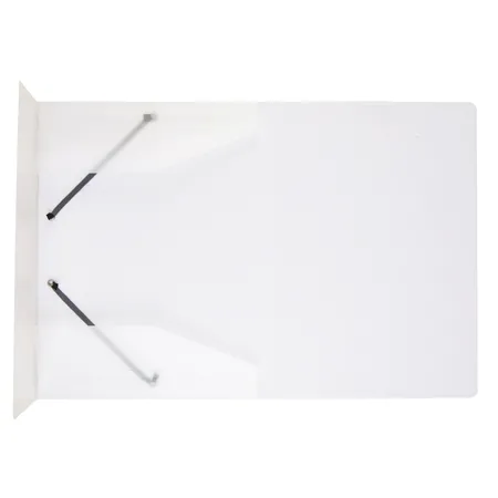 Idena Gummizugmappe A4, mit Gummizug, transluzent transparent