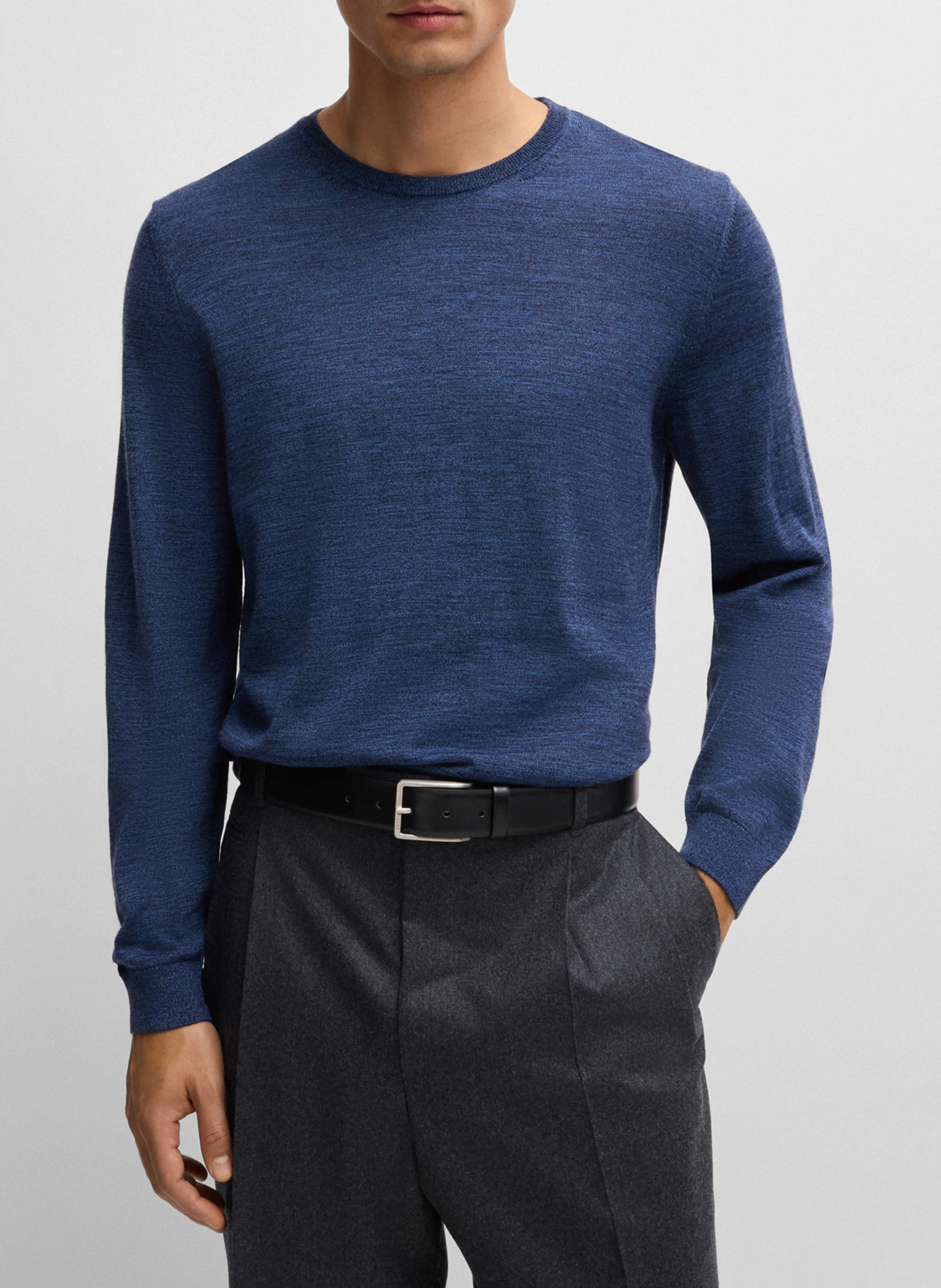 Ceinture en cuir | Noir