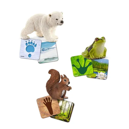 Schleich® 42474 Lernkarten Wild Life