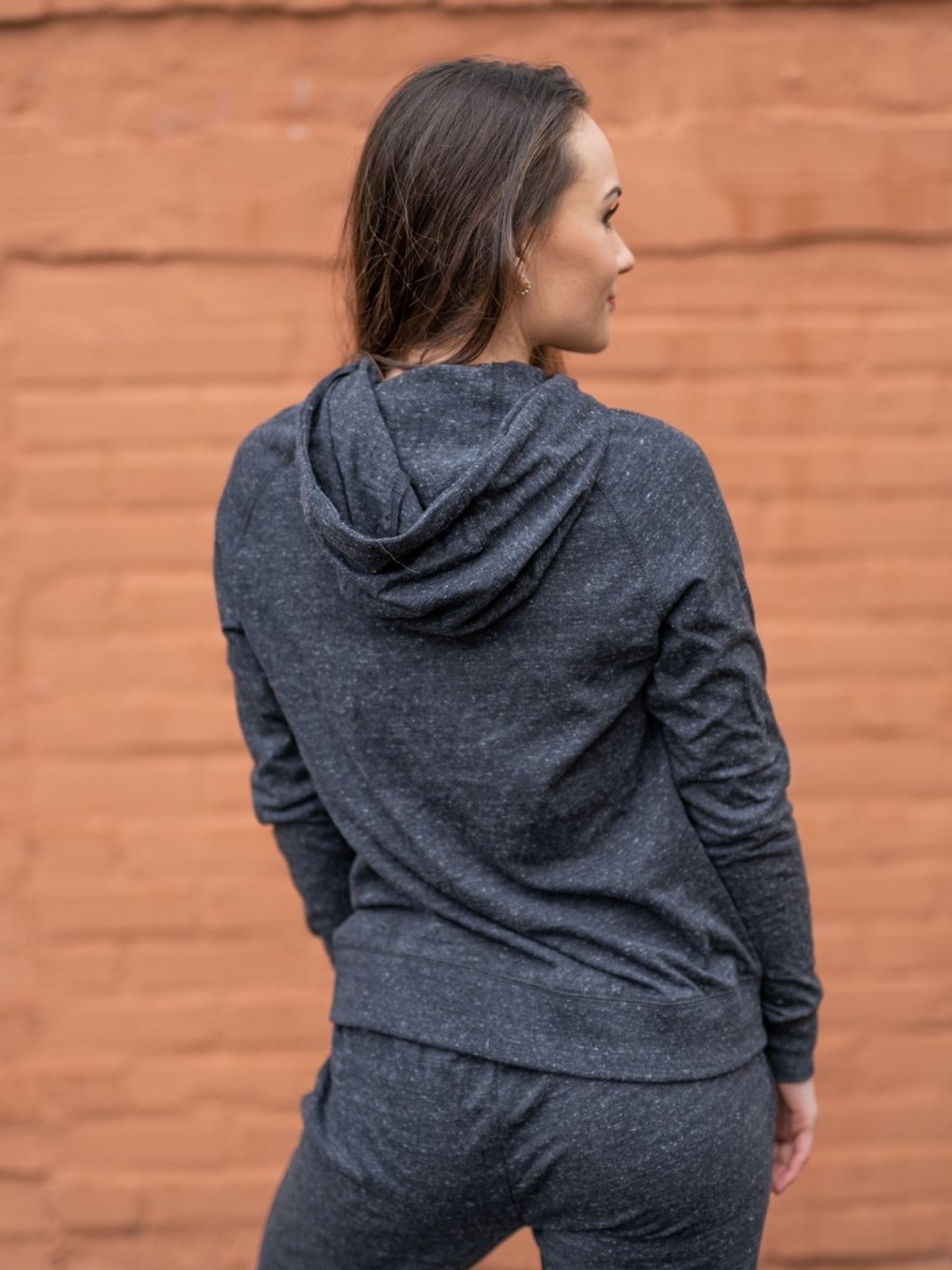 Chestine Melange Sweat Hoody
