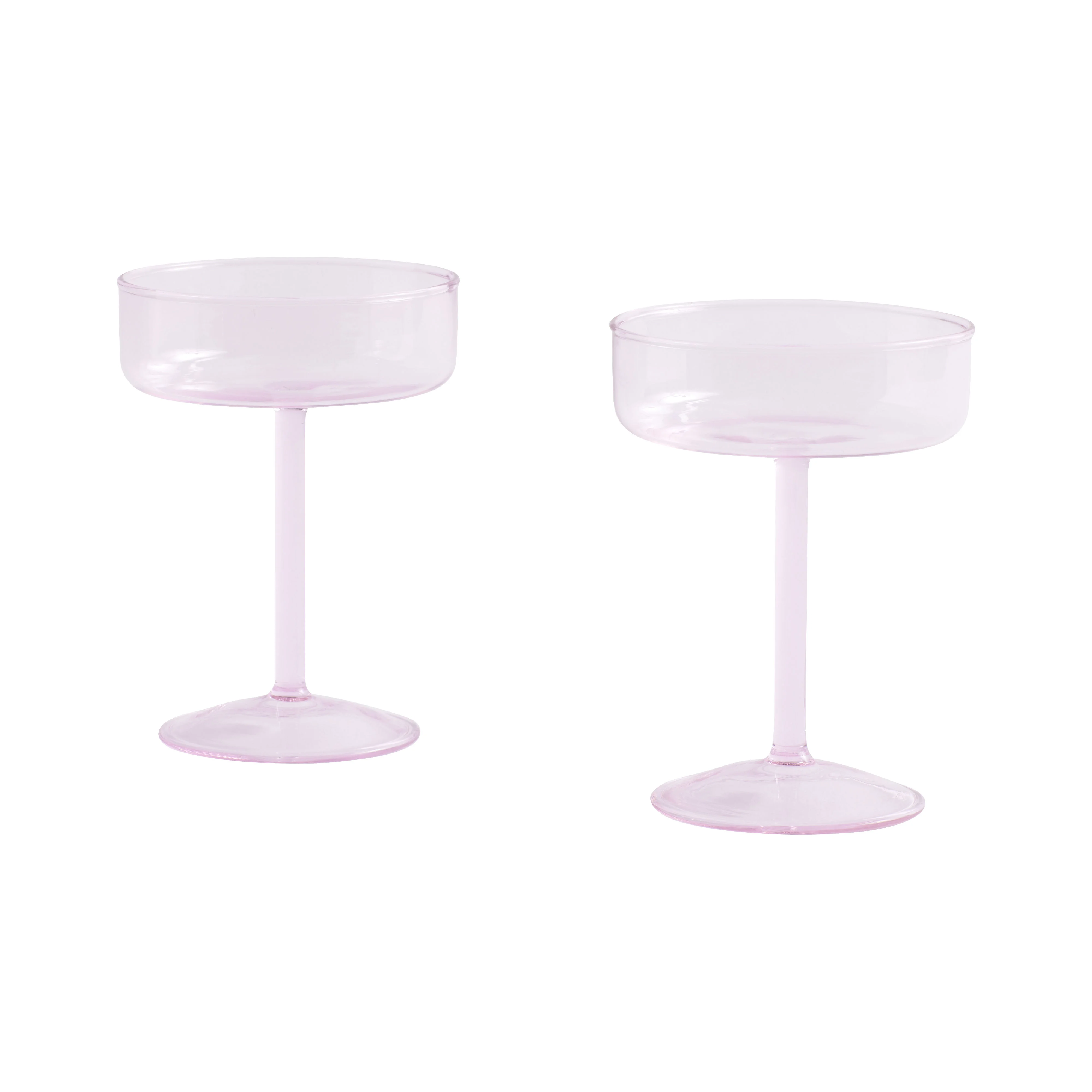 TINT - Coupe à champagne verre | Rose