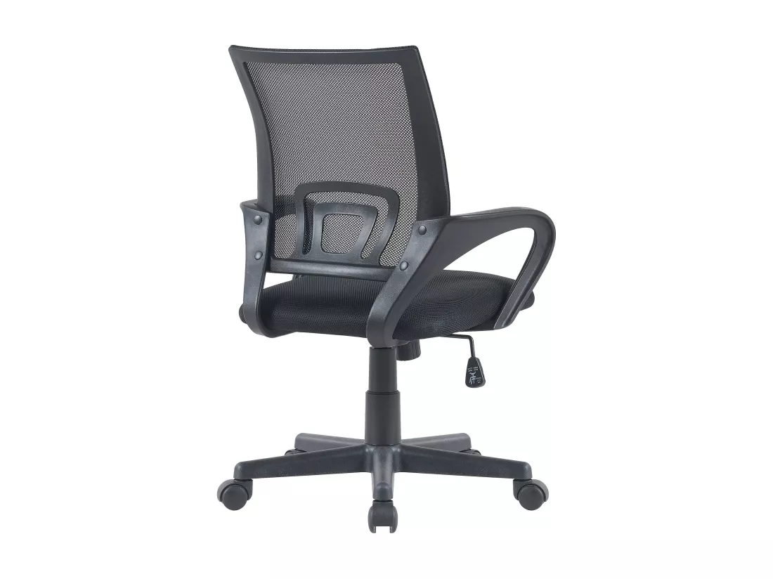 Chaise de bureau - Similicuir - Noir - Genius