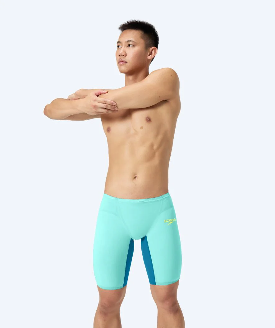 Speedo konkurrence badebukser til mænd - LZR Pure Valor 2.0 - Lyseblå/mørkeblå