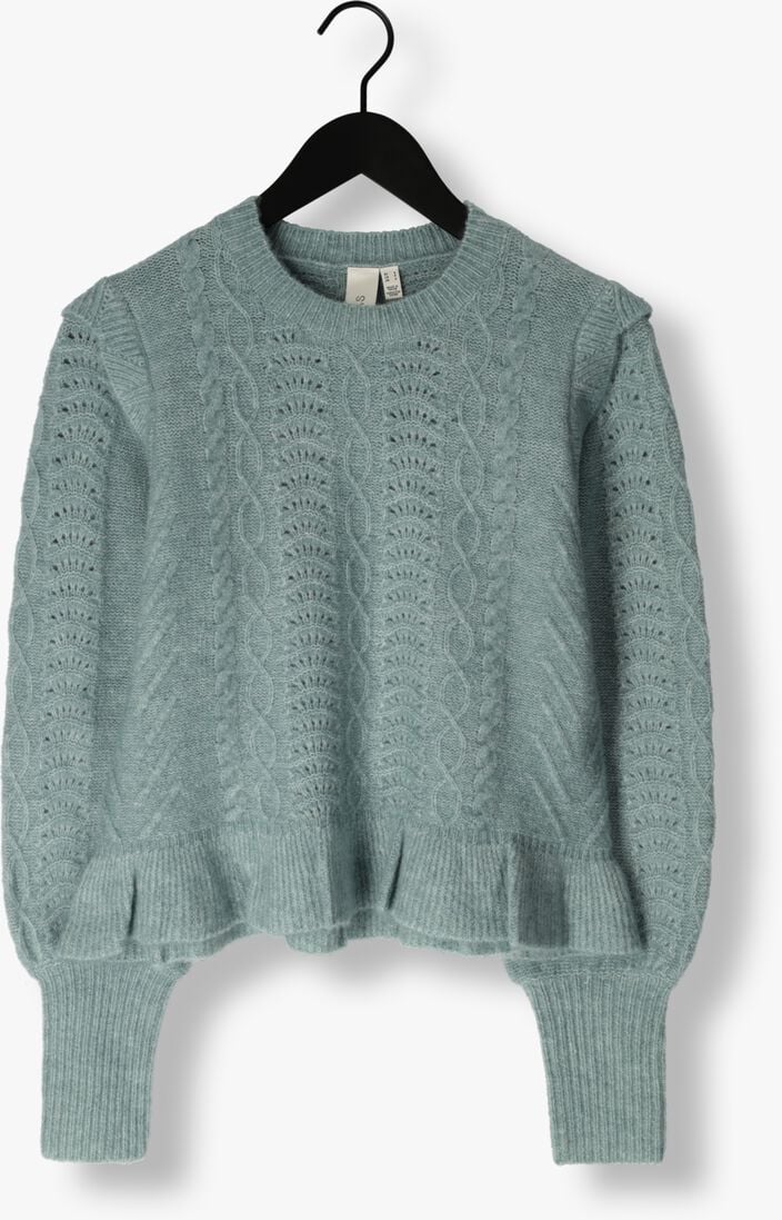 Y.A.S. blauwe y.a.s. trui yastumali ls knit pullover s.