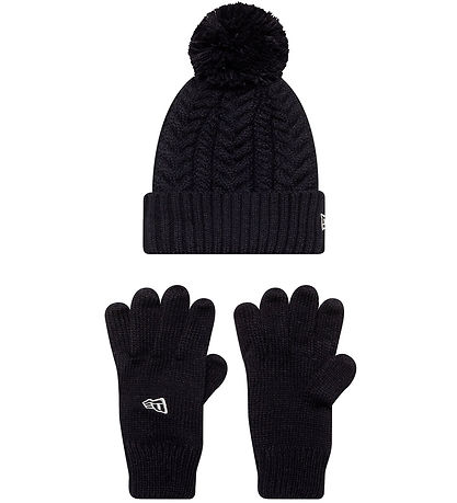 New Era Hue/Handsker - Strik - CaBlå - Navy