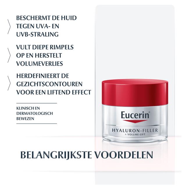 Eucerin Hyaluron-Filler + Volume-Lift Dagcrème SPF15 50 ML